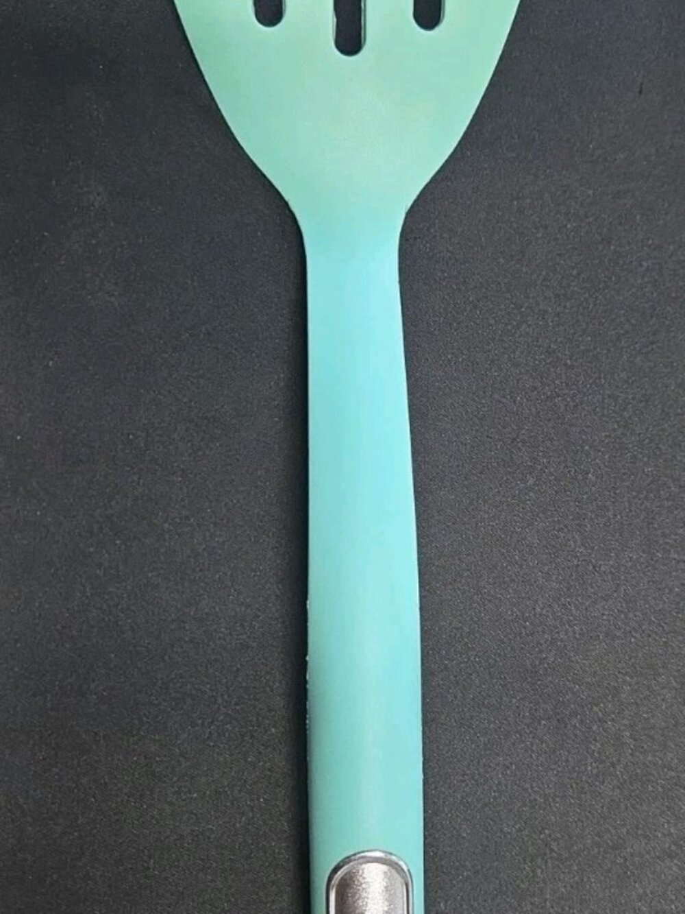 KitchenAid Silicone Spatula Teal Color Used